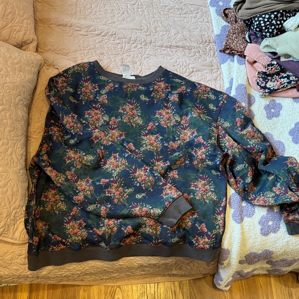 natural life reversible Women's Sweater